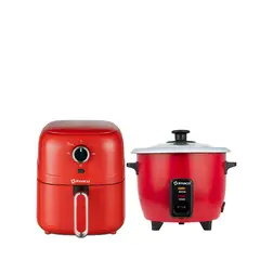 IMACO - Combo freidora 2 litros + Olla arrocera 0.6 litros