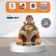 Baby - Asiento de Apoyo para Bebés «JIRAFFE» Animal Premium Orange