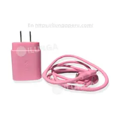GENERICO - Cargador para Samsung 25W Carga Rápida - rosa