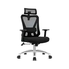 OFIDEAS - Silla de Oficina Reclinable Dolfín LAP Presidente Negro