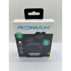 ROMAX - AUDIFONO BT DEPORTIVO NEGRO BLANCO