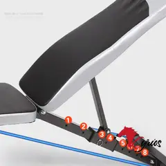 NO LOGO - BANCA CONVERTIBLE MULTIFUNCIONAL CON RACK POLEA PREDICADOR