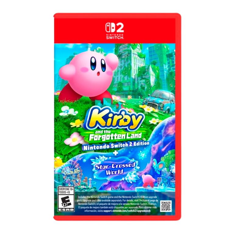 Kirby and the Forgotten Land and Star-Crossed World Switch 2 Latam