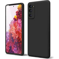 GENERICO - Case Protector para Samsung S20 FE Silicona Negro