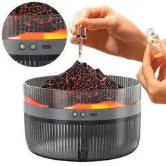 ELMEJORPRECIO - Humidificador de Aire Modelo Volcán Nevado Modelo K3 Negro