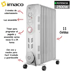 IMACO - Termoradiadores 11 Celdas OFR11AO