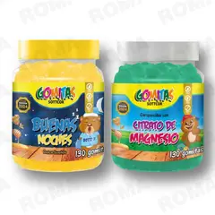 GENERICO - PACK 2 GOMITAS BUENAS NOCHES NIÑOS + CITRATO DE MAGNESIO NIÑOS 260 UND