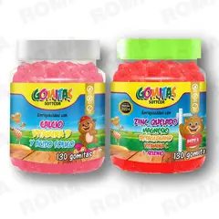 GENERICO - PACK 2 GOMITAS CALCIO NIÑOS + ZINC QUELADO NIÑOS 260 UND
