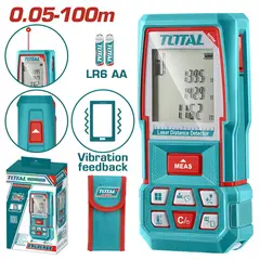TOTAL TOOLS - Medidor De Distancia Laser De 100 Metros Total - TMT51036