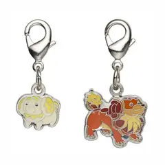 POKEMON - Center Llavero Metal Japon Fidough Set