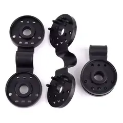 GENERICO - PACK X 50 CLIPS SUJETADOR PARA MALLA RASCHEL INVERNADERO 7.3 x 2.7 CM