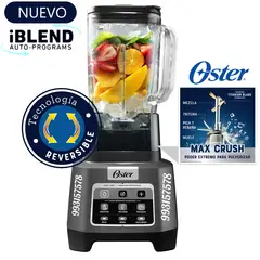 OSTER - LICUADORA XTREME MIX 2L CON PROGRAMAS AUTOMATICOS BLSTXPG-BW
