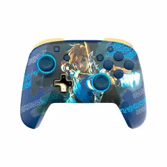 PDP - Mando Wireless Nintendo Switch Rematch Glow Link Zelda Azul