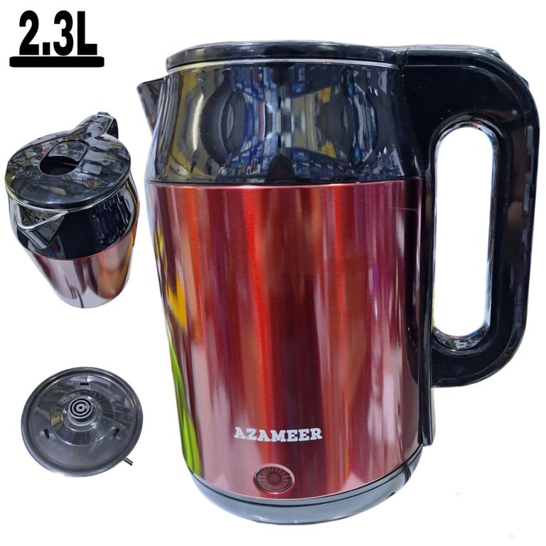 Hervidor Acero Electrico 2 Lt AZAMEER