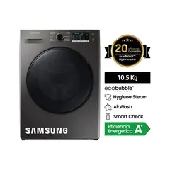 SAMSUNG - Lavadora EcoBubble 10.5 kg WW10TA046BX/PE