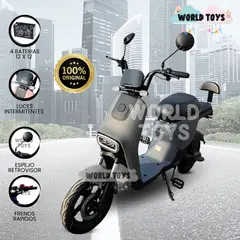 VELOX - Moto Eléctrica para Adultos «VOLT THUNDER» Gray