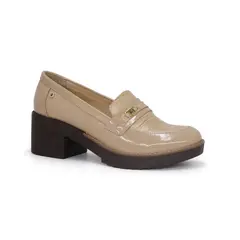 PAR&SS - Mocasín Casual De Cuero Mujer KA25Q1-KM045 Beige