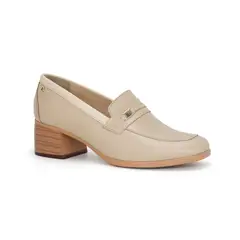 PAR&SS - Mocasín Casual De Cuero Mujer KA25RENATA Beige