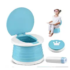 GENERICO - Inodoro plegable de viaje para niños 3 en 1