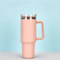 GENERICO - VASO TERMO GIGANTE PARA CARRO 1.1L - ROSA