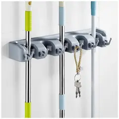 OEM - 02 Organizador De Escobas con 5 espacios Resistente