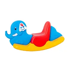 GENERICO - MECEDORA BALANCIN ELEFANTE ARMABLE PARA NIÑOS