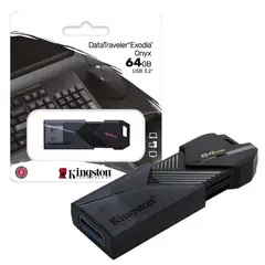 KINGSTON - MEMORIA USB 3.2 EXODIA DE 64 GB - ONYX