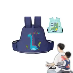 GENERICO - Cinturón de Seguridad Infantil para Moto o Bicicleta- Niño