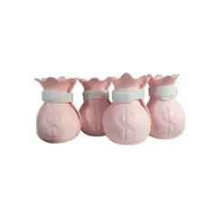 GENERICO - Zapatos de silicona para gatos anti arañazos rosado