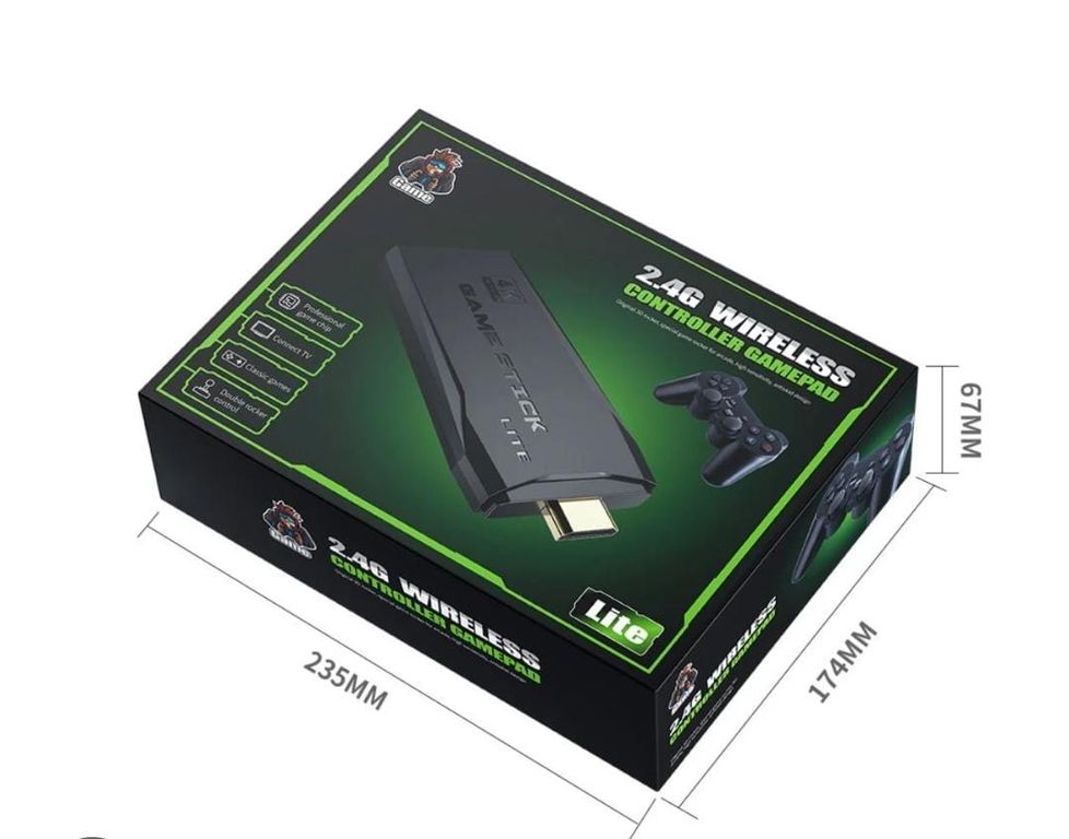 Mini Consola Game Stick24 Wireless