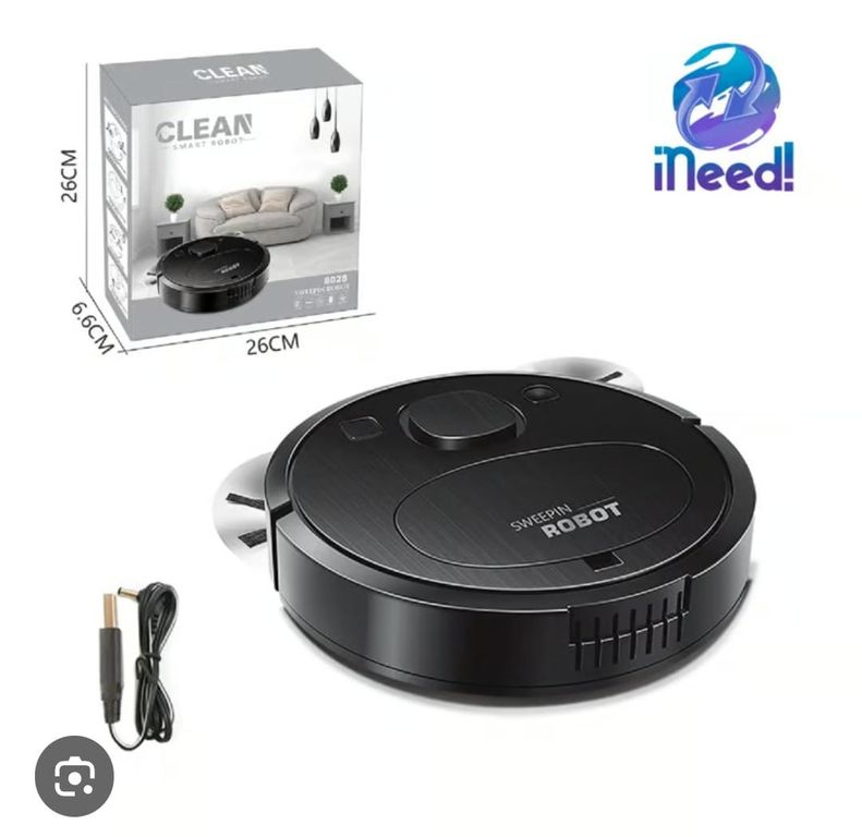 MINI Robot Aspiradora Inteligente Limpiador Hogar Oficina Genieka