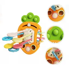 GENERICO - Zanahoria sensorial de juguete para bebés