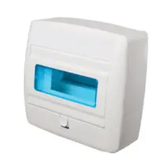 NACIONAL - TABLERO ELÉCTRICO ADOSABLE 8 POLOS - SISTEMA PUSH - ROYAL (PERUANO)