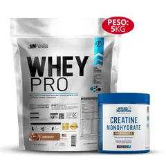UNIVERSE NUTRITION - Whey Pro 5 kg chocolate + Creatina applied nutrition 250 g