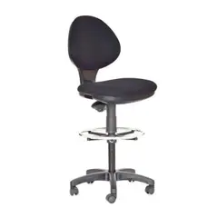 OFIDEAS - Silla Cajera Focus Color Negro Regulable En Altura