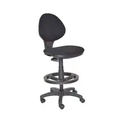 OFIDEAS - Silla Cajera Focus Color Negro Con Aro Negro