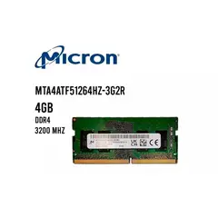 MICRON - Memoria RAM 4GB DDR4 3200MHz para laptop