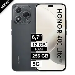 HONOR - Celular 400 Lite 5g 256gb 12gb Ram Gris Oscuro