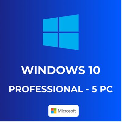 Windows 10 Professional para 5 PC