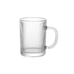 GENERICO - Taza de vidrio Rainbow Mug 390ml