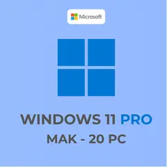 MICROSOFT - Windows 11 Pro MAK para 20 PC