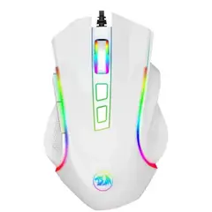 REDRAGON - MOUSE GAMER GRIFFIN M607 BLANCO