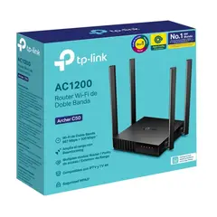 TP LINK - Router TP-Link AC1200 Doble Banda Archer C50 Wireless