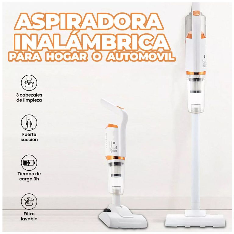 Aspiradora Inalambrica 2 En 1 Para El Hogar One Pixel