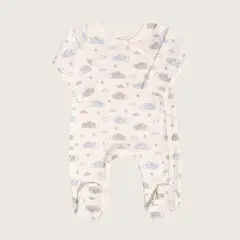 RIKURIY - Enterizo de nubes celeste