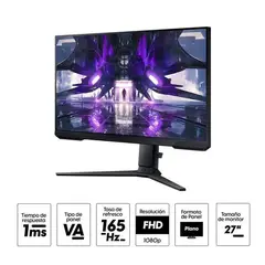 SAMSUNG - Monitor Odyssey G3 27 LS27DG300ELXPE