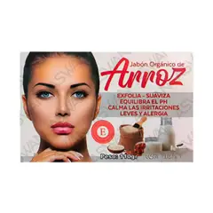 GENERICO - JABÓN ORGÁNICO DE ARROZ 110G