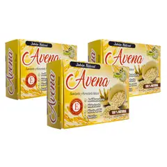GENERICO - Jabón Natural Corporal De Avena 110Gr 3 Und