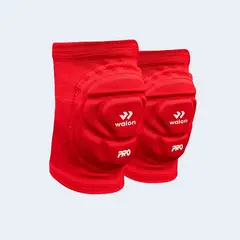 WALON - RODILLERA CON CUPULA VOLEY MUJER ROJO