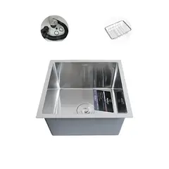 FRATELLI - LAVADERO DE COCINA ACERO INOXIDABLE SATINADO INF-4545S